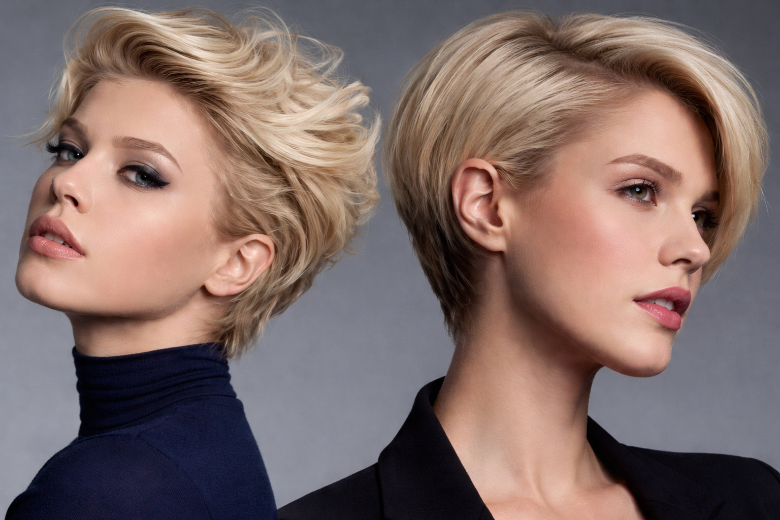 Современные и стильные прически для блондинки с короткой стрижкой