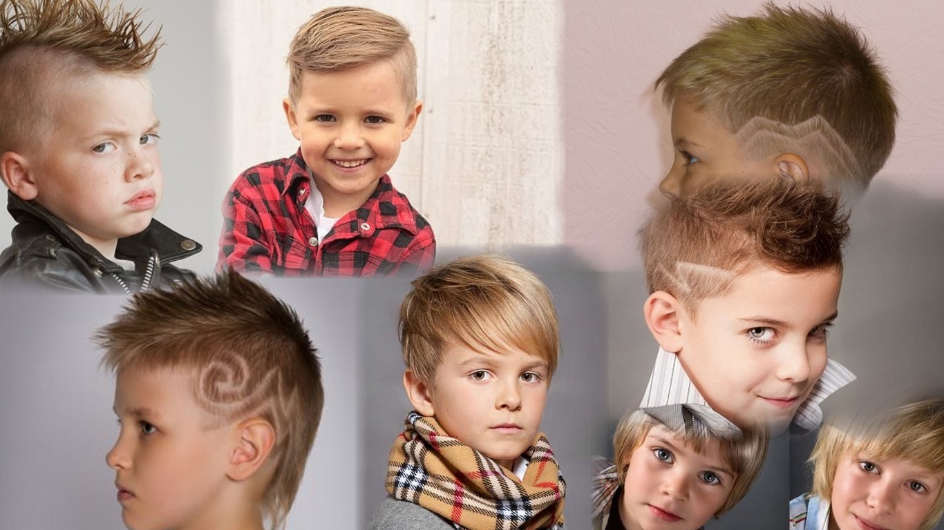 Модные детские прически: стиль и удобство для мальчиков