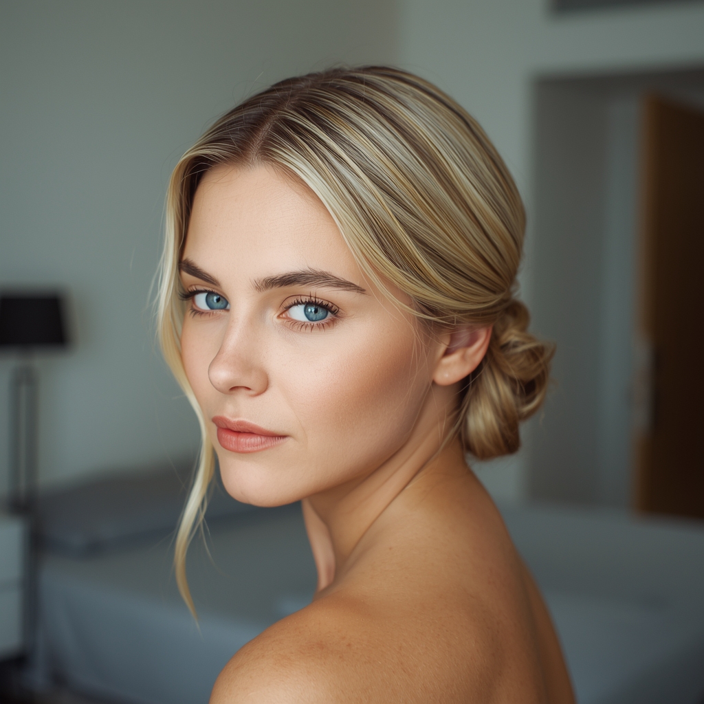 Объемные локоны на длинные волосы