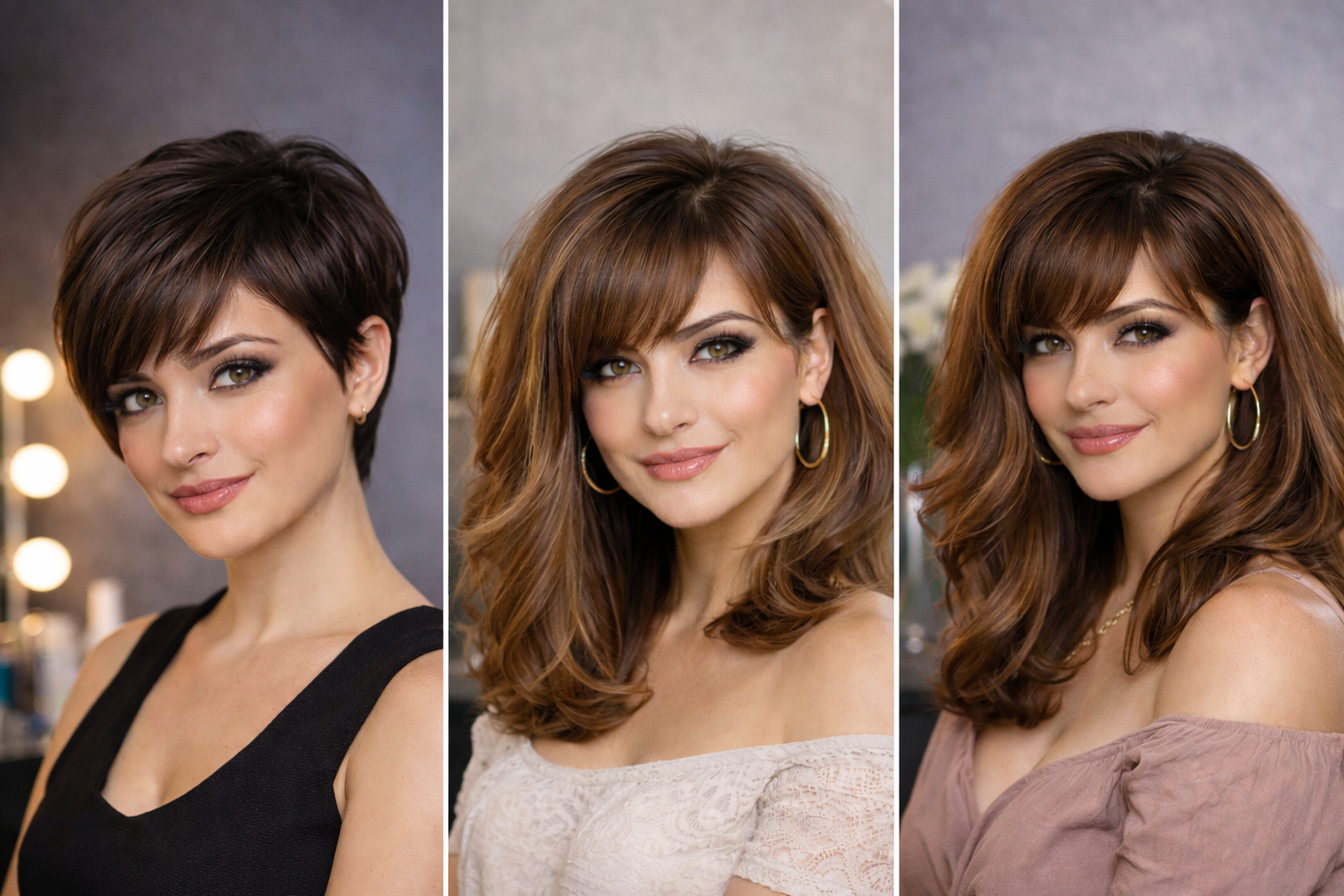 Які стрижки підходять круглому обличчю: ідеї для короткого, середнього та довгого волосся