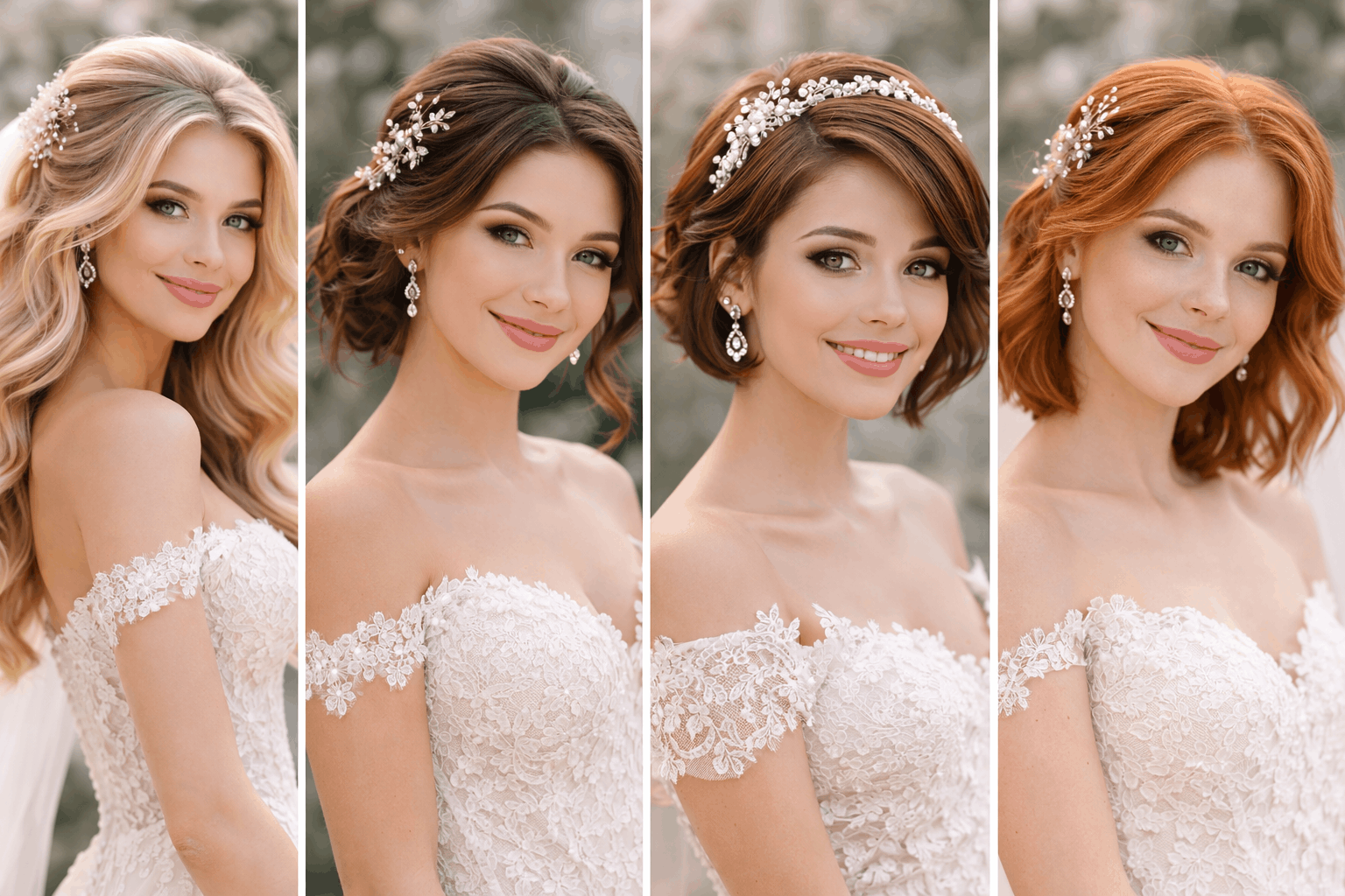 Красивая прическа на свадьбу: лучшие идеи для длинных, средних и коротких волос