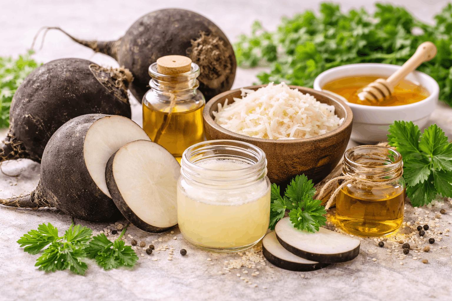 Корисні властивості чорної редьки для здоров’я та росту волосся