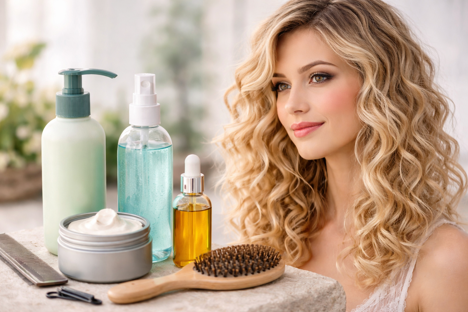 Засоби для кучерявого та хвилястого волосся: креми олії для локонів