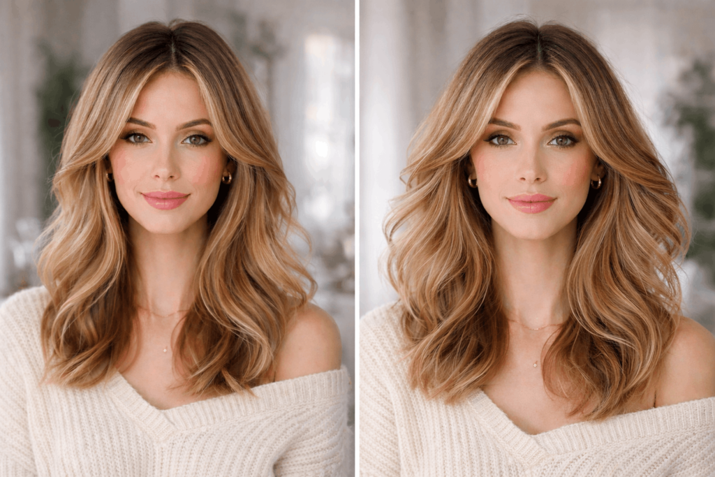 Принципы прически для узкого лица: объем по бокам и горизонтальные линии