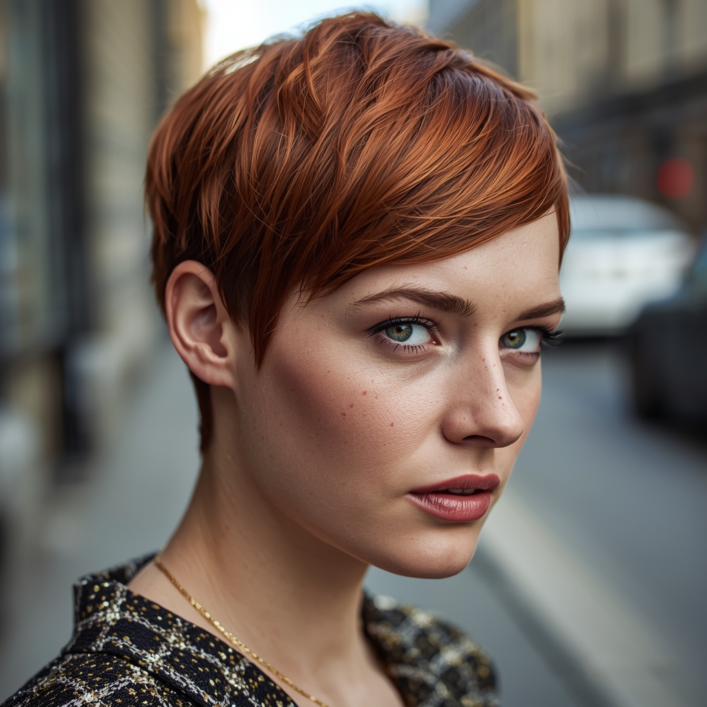 Новорічна укладка на коротке волосся