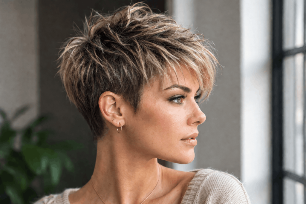 Коротка зачіска піксі для дівчат