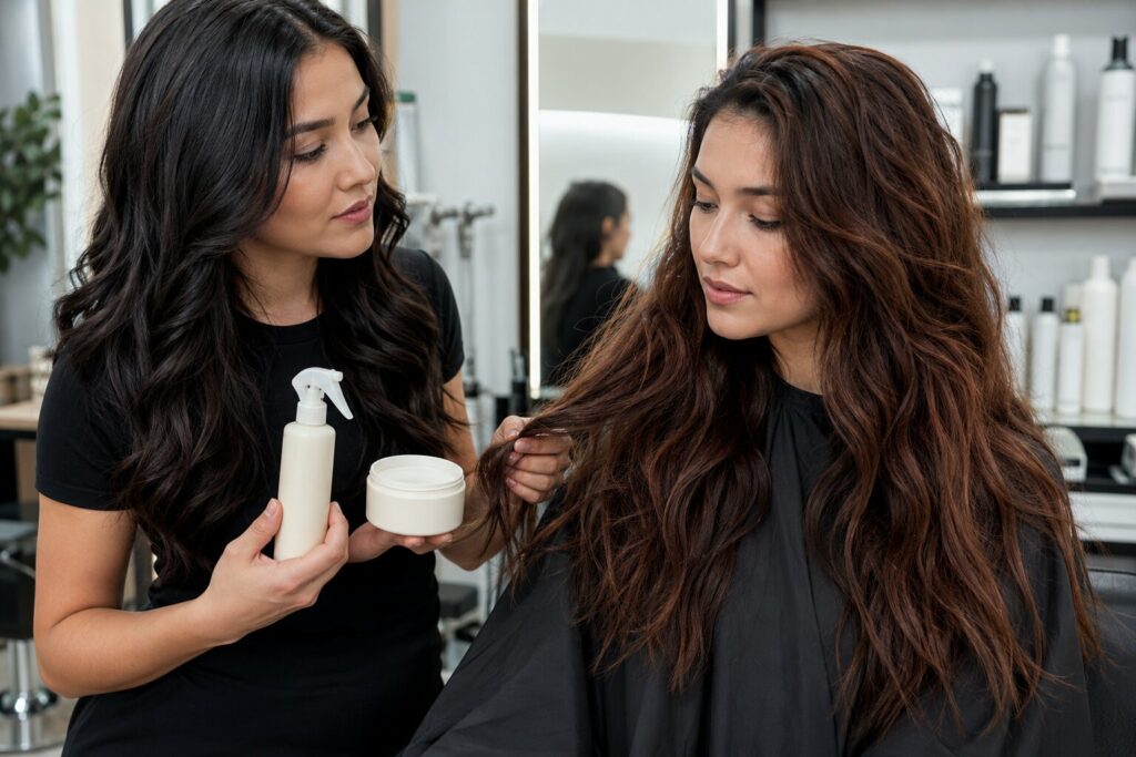 Выбор leave-in средства по типу и состоянию волос Несмываемый уход для тонких сухих и кудрявых волос