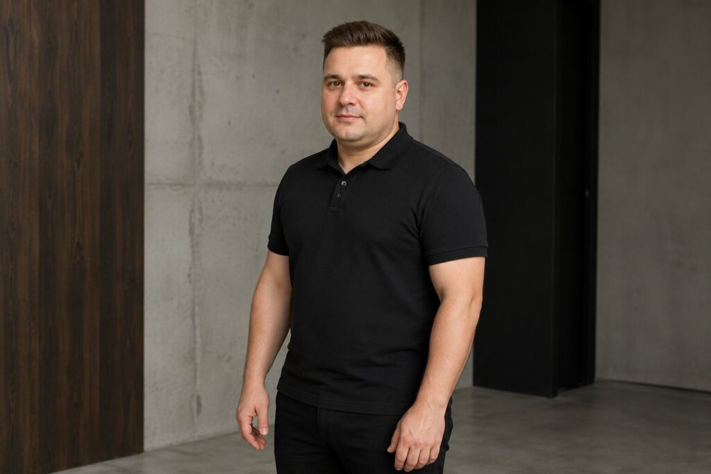 Як збалансувати зріст, статуру та форму обличчя Чоловіча стрижка для невисокого чоловіка з круглим обличчям